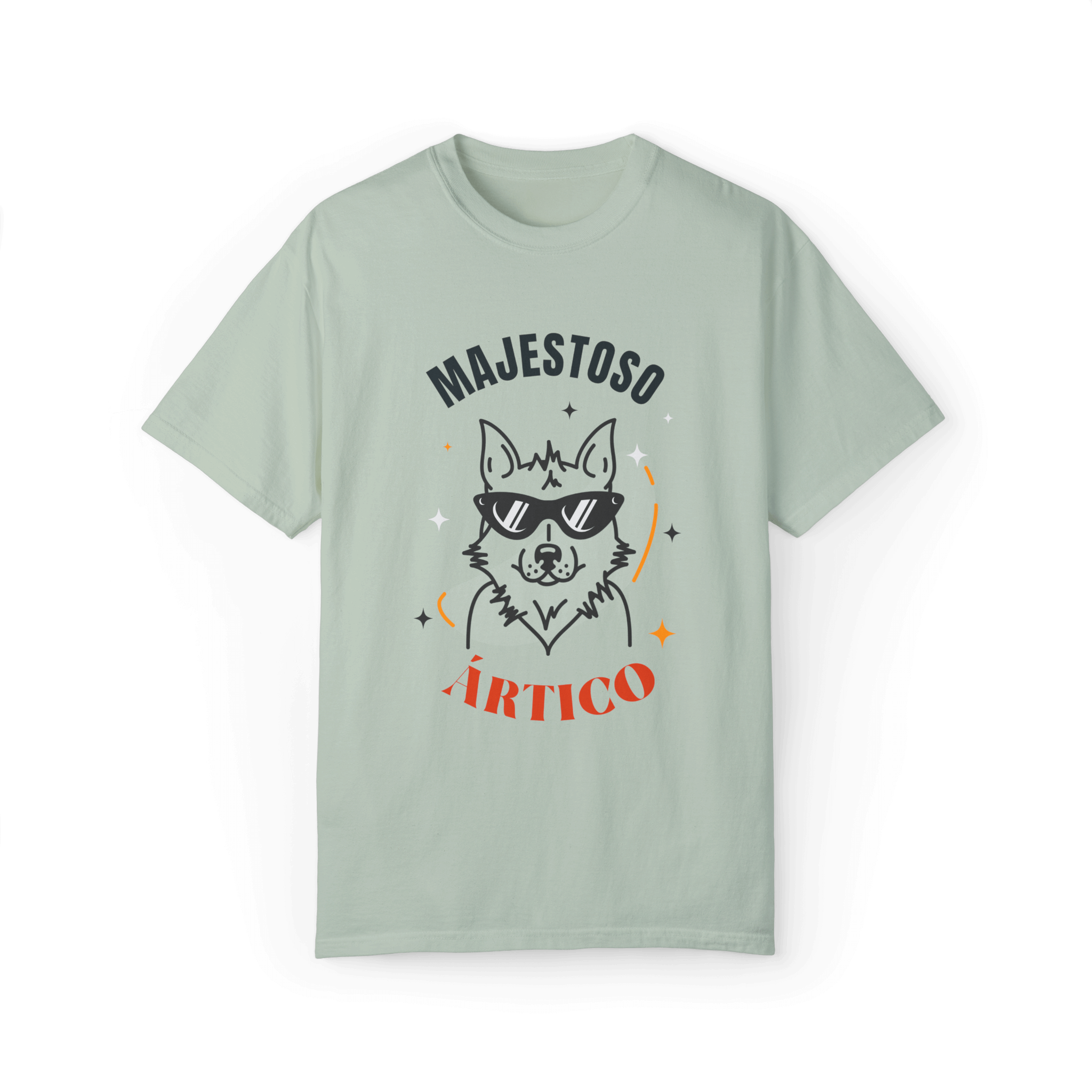 Majestoso Ártico T-shirt - Stylish Husky Design