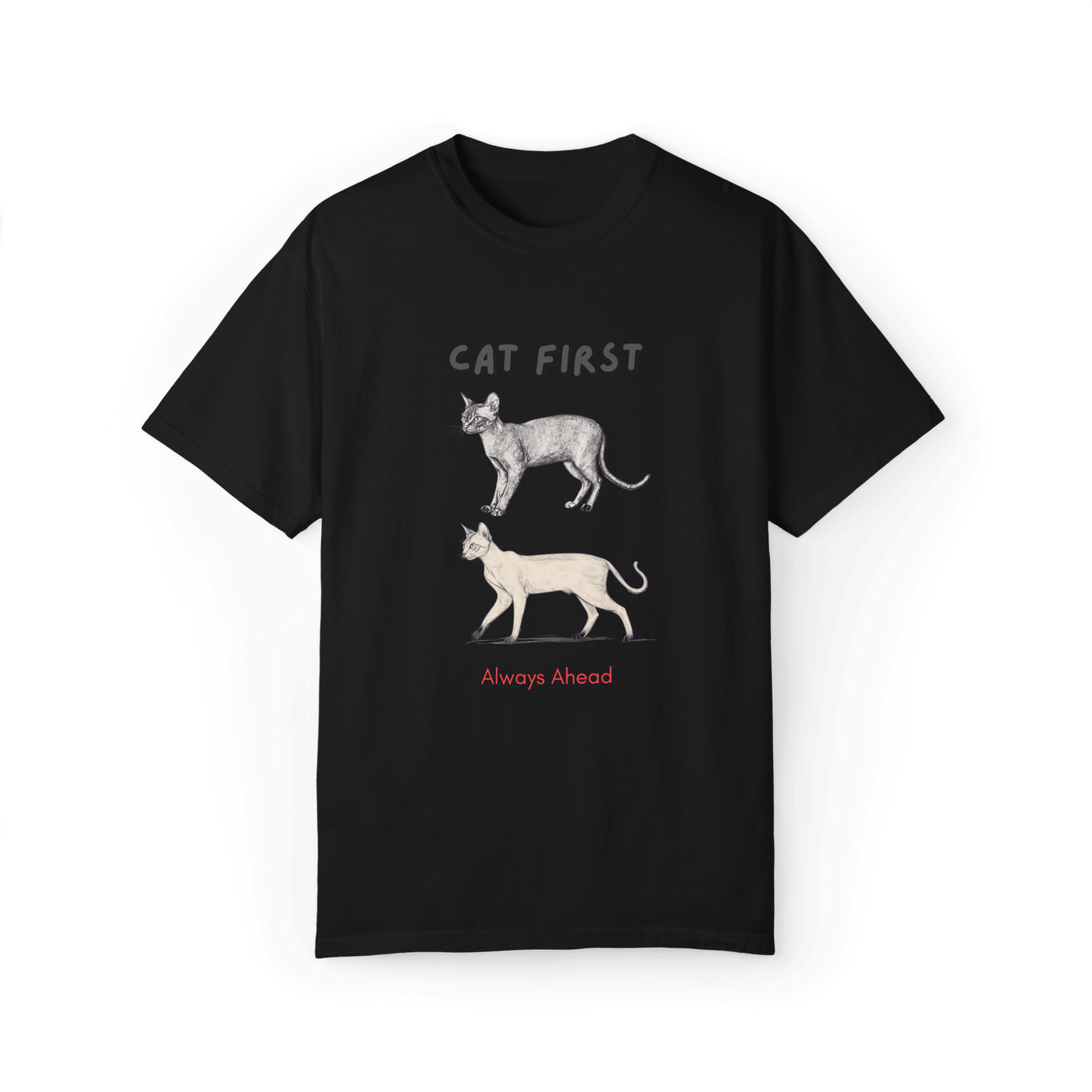 Abyssinian Cat First Tee