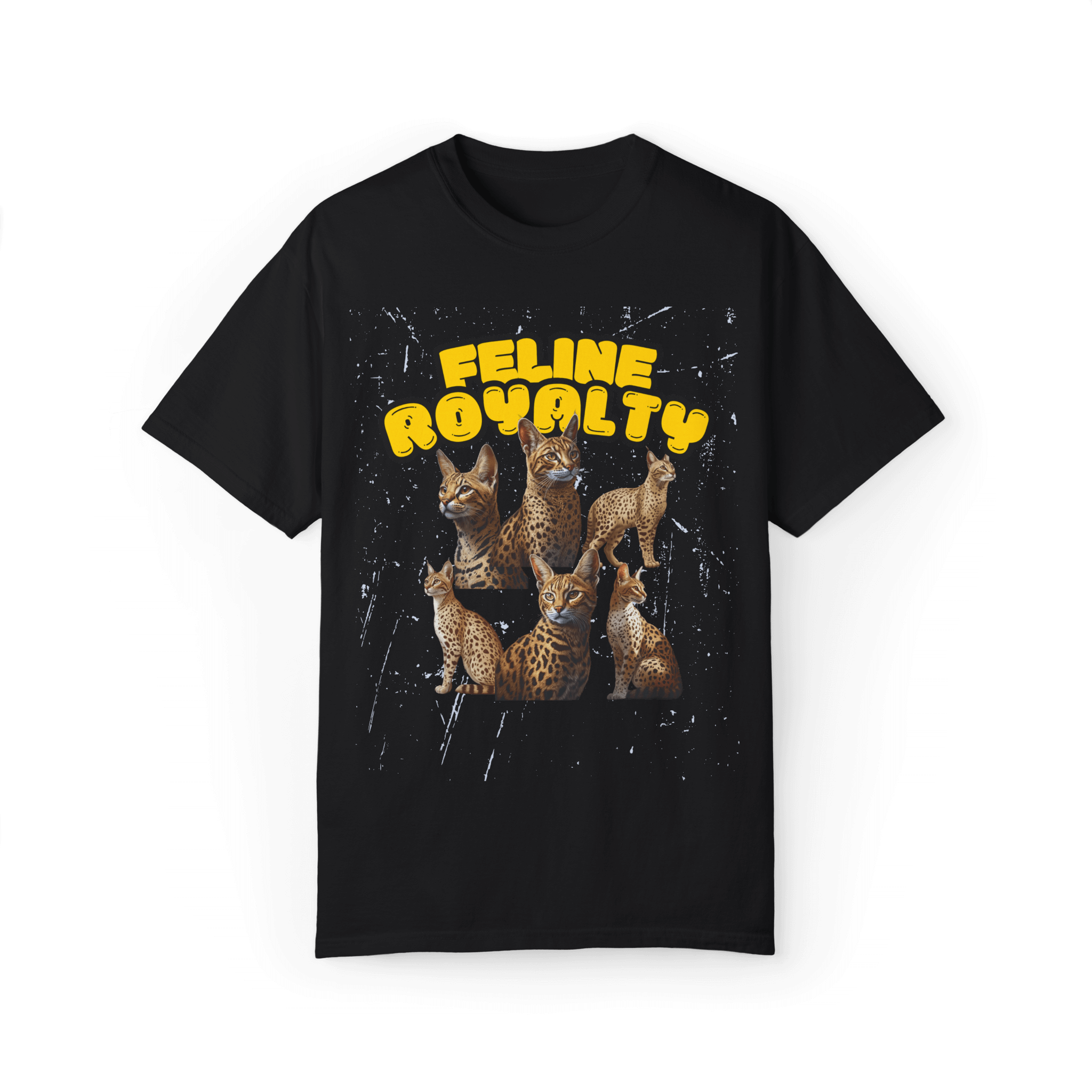 Feline Royalty Savannah Cat Tee