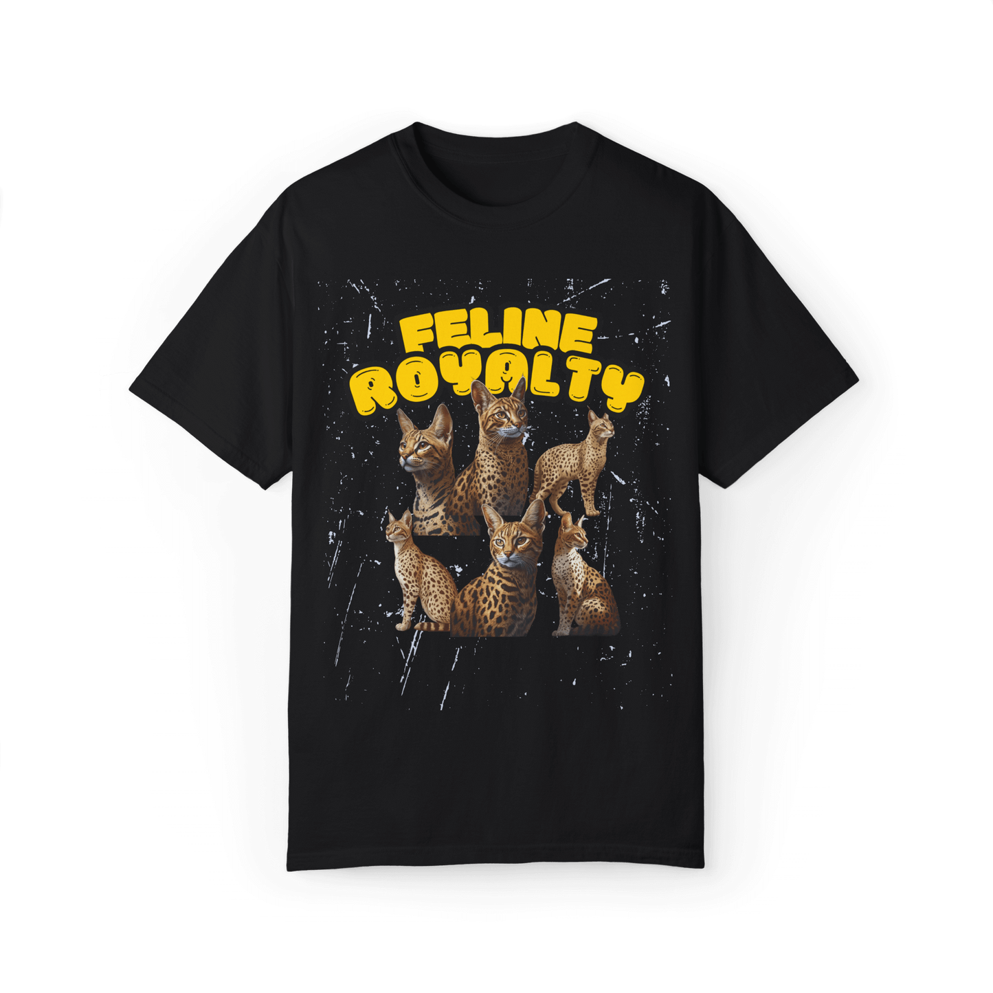 Feline Royalty Savannah Cat Tee