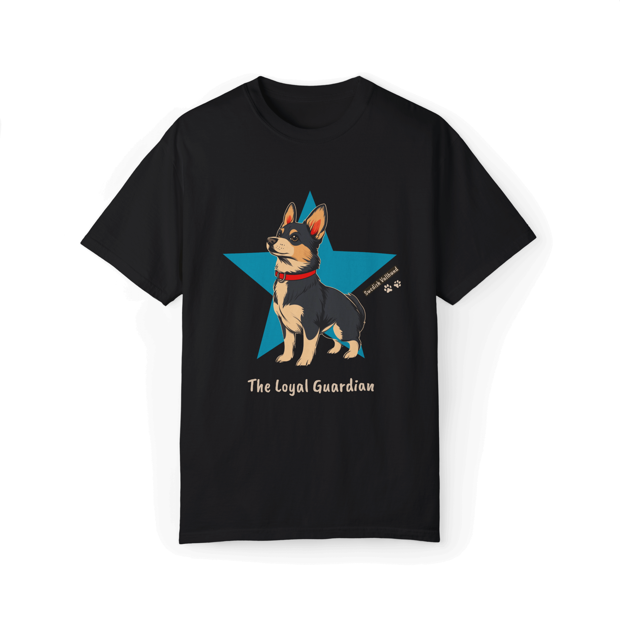 The Loyal Guardian T-shirt - Swedish Vallhund Pride