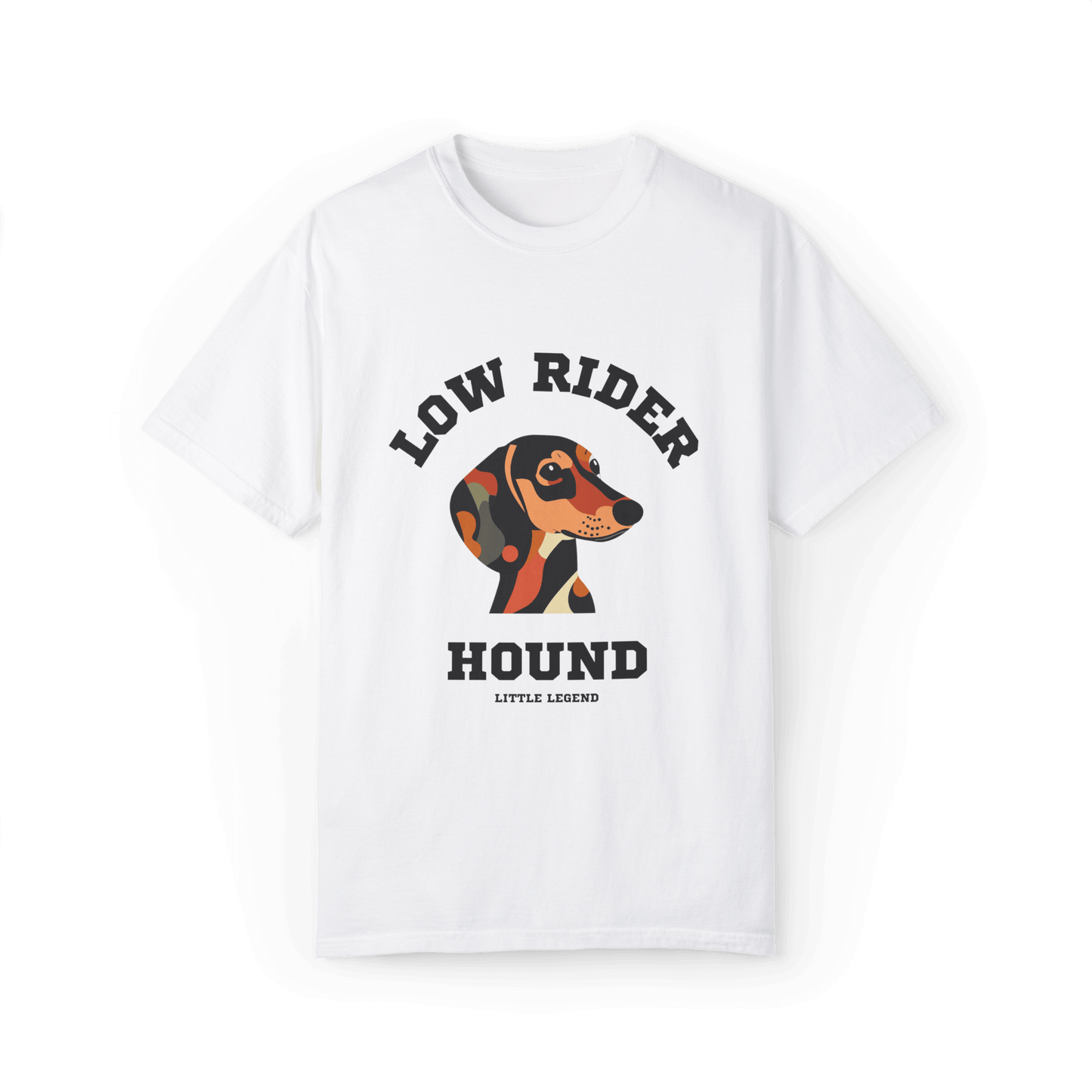 Low Rider Hound Dachshund T-shirt - Casual Style for Dog Lovers