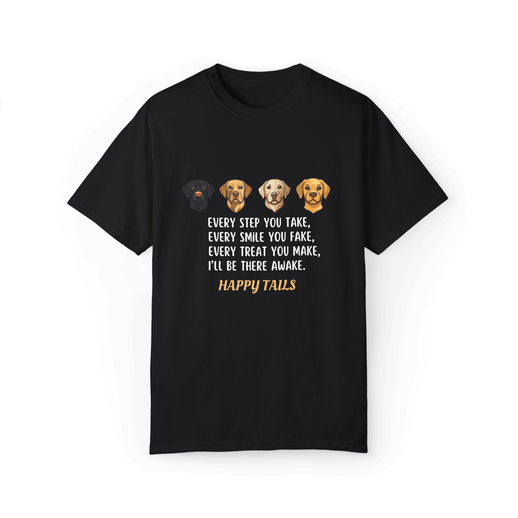 Happy Tails Labrador Tee - Express Your Love for Labs