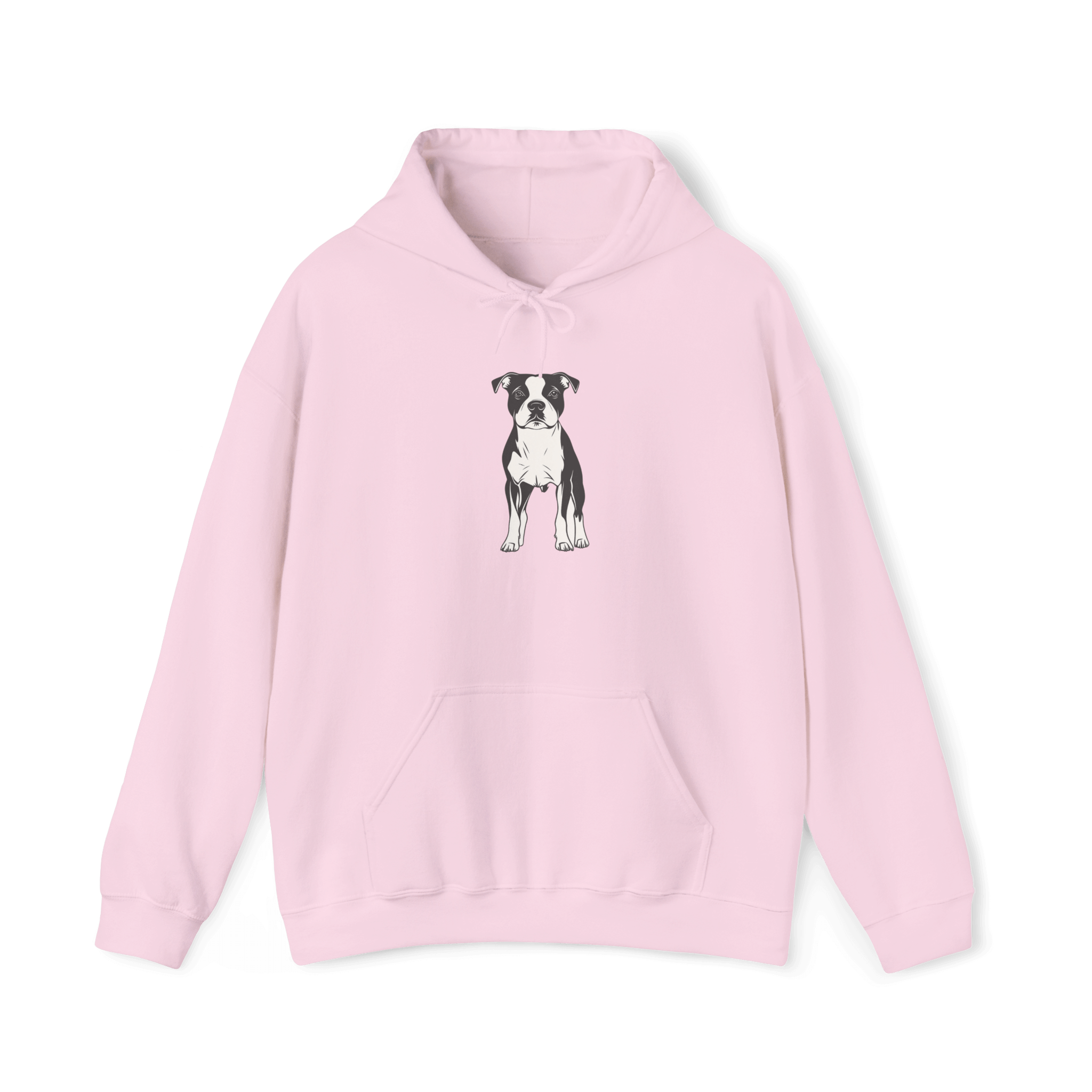 Pit Bull Hoodie - Minimalist Dog Design