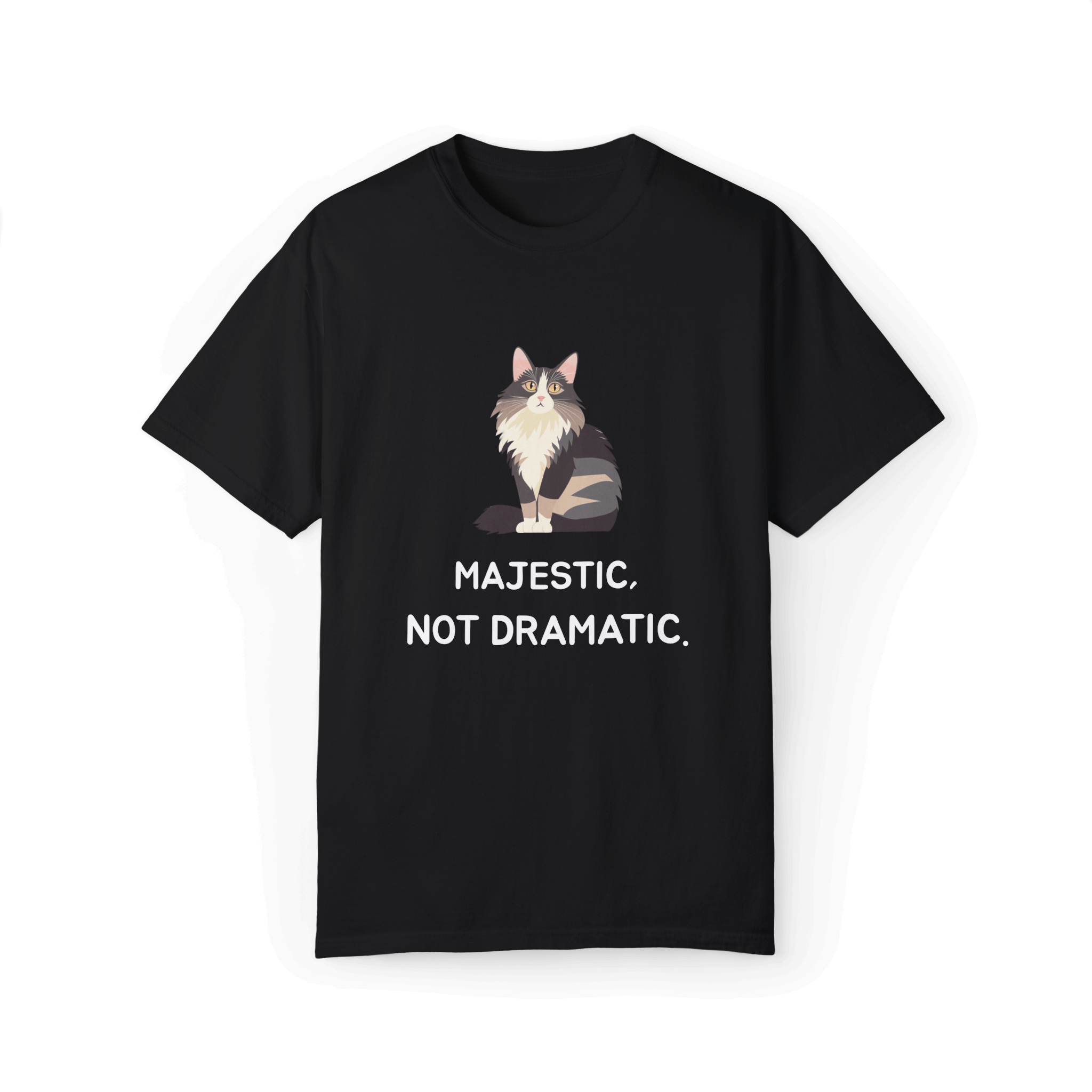 Majestic, Not Dramatic Maine Coon T-shirt