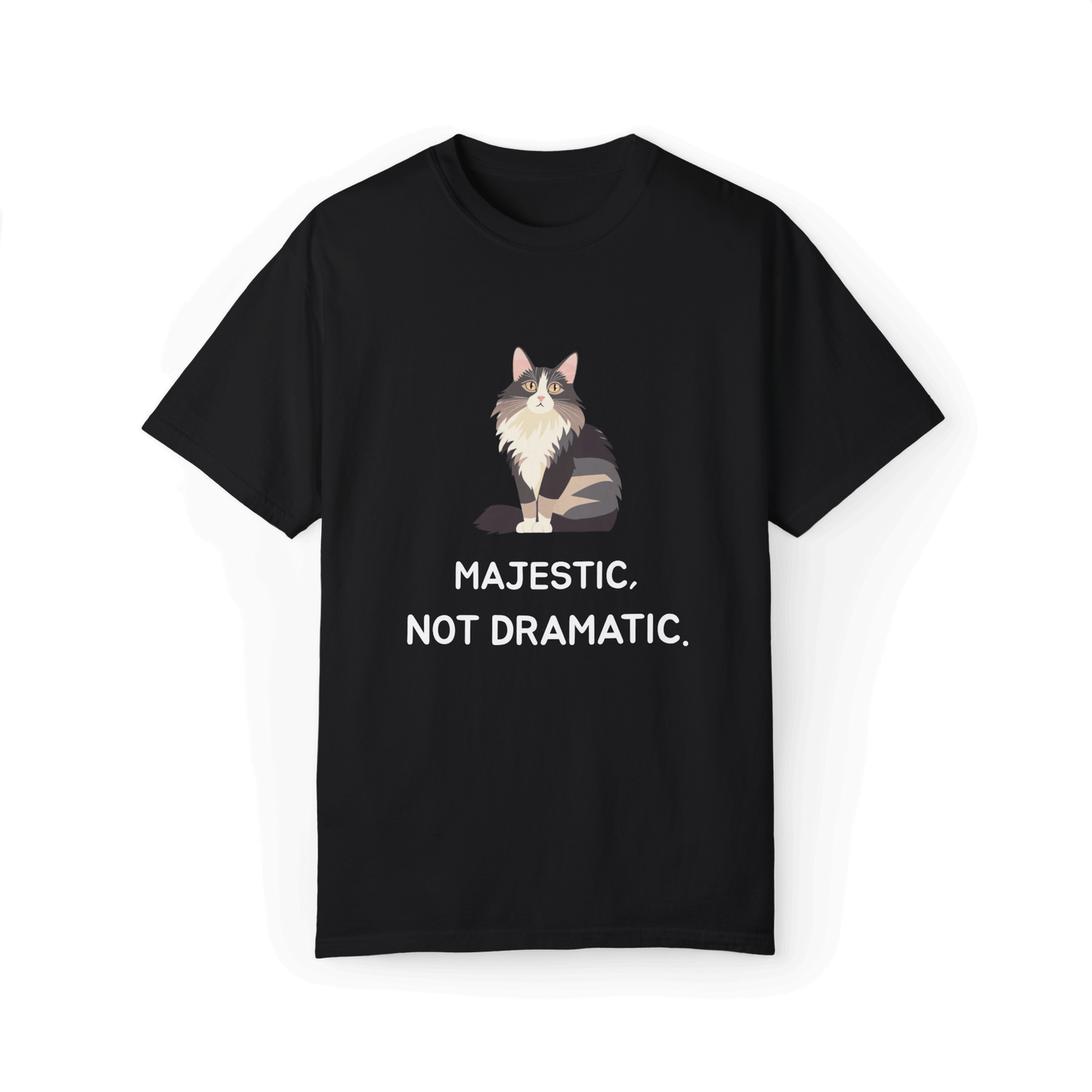 Majestic, Not Dramatic Maine Coon T-shirt