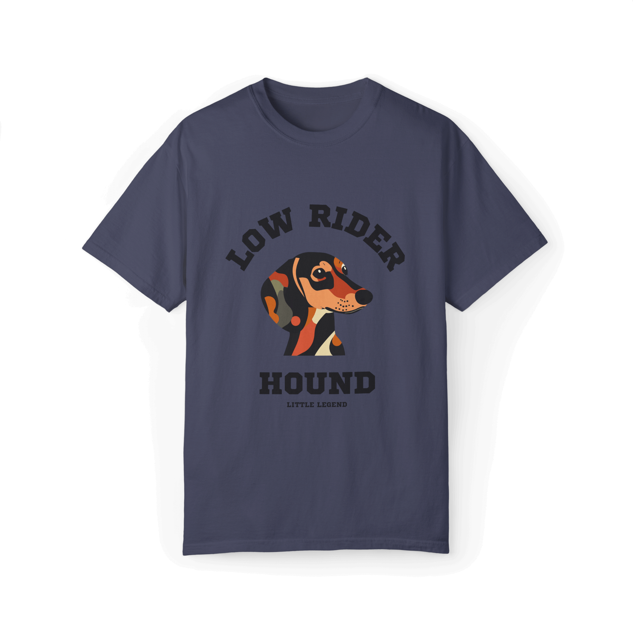 Low Rider Hound Dachshund T-shirt - Casual Style for Dog Lovers