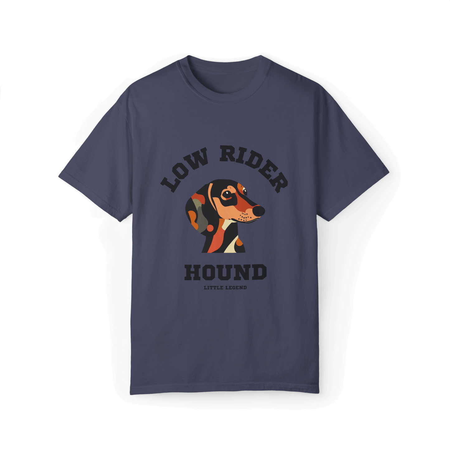 Low Rider Hound Dachshund T-shirt - Casual Style for Dog Lovers