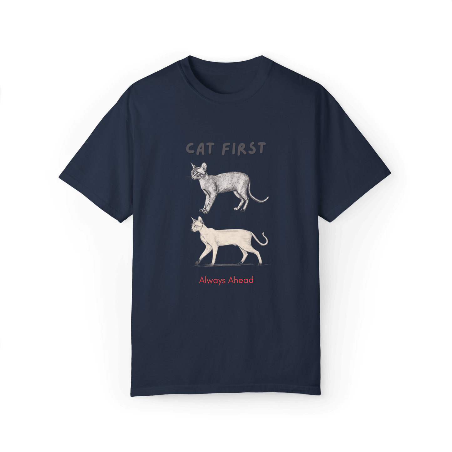 Abyssinian Cat First Tee