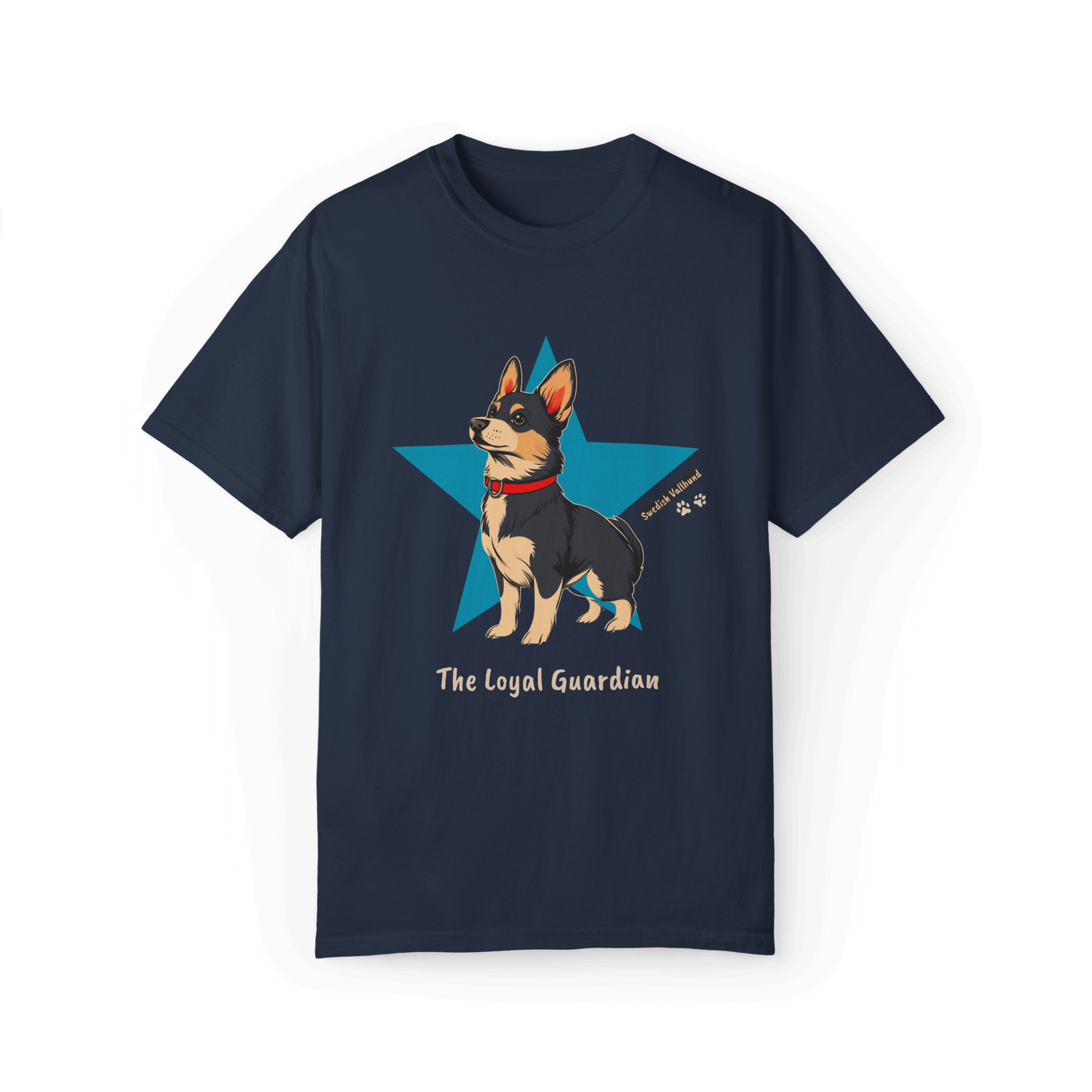 The Loyal Guardian T-shirt - Swedish Vallhund Pride