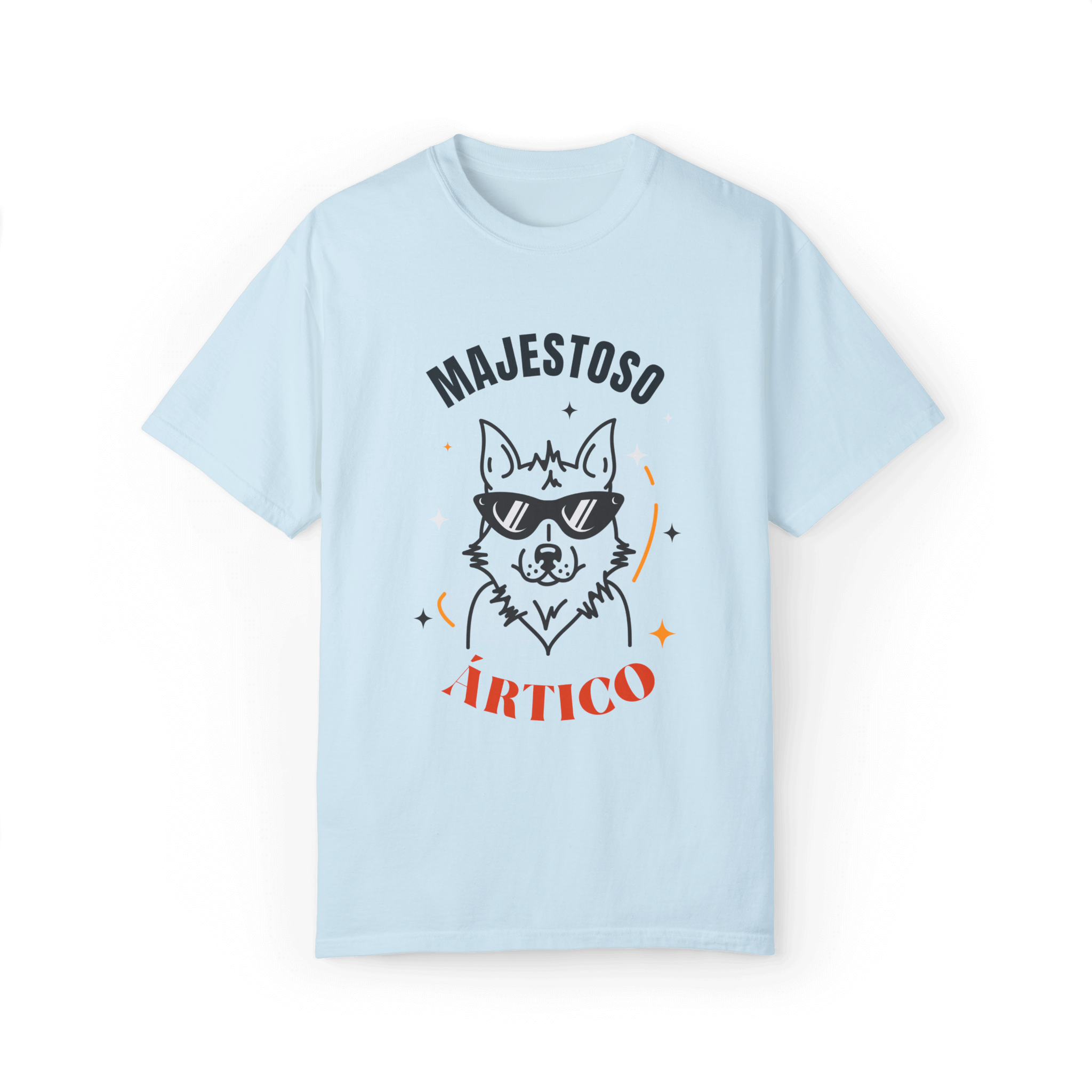 Majestoso Ártico T-shirt - Stylish Husky Design