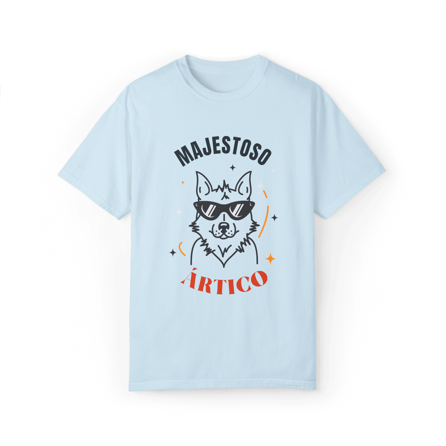 Majestoso Ártico T-shirt - Stylish Husky Design