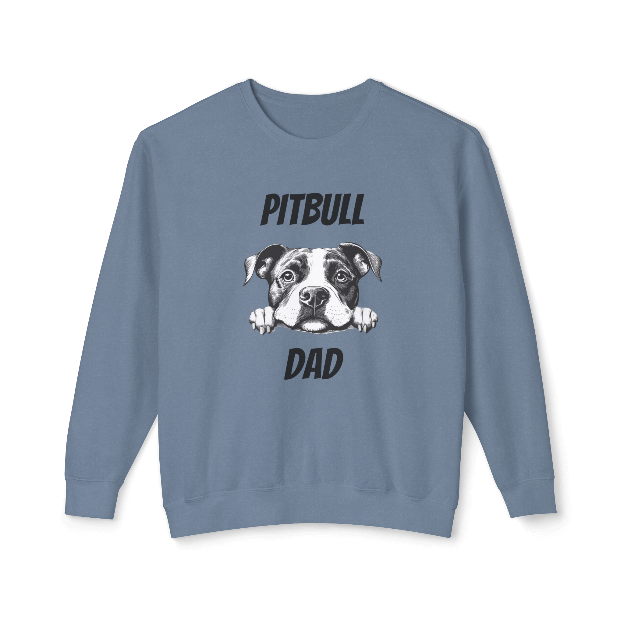 Pitbull Dad Sweatshirt - Perfect for Proud Dog Dads