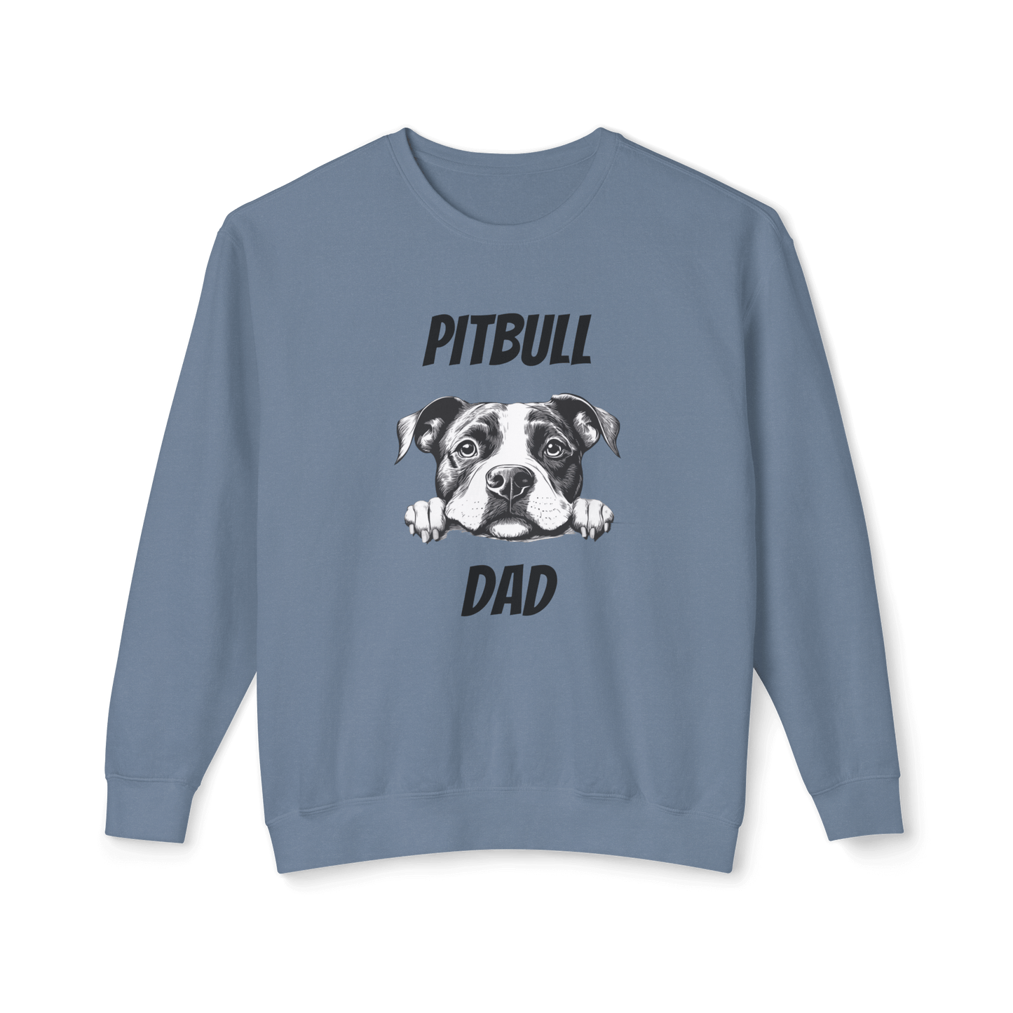 Pitbull Dad Sweatshirt - Perfect for Proud Dog Dads