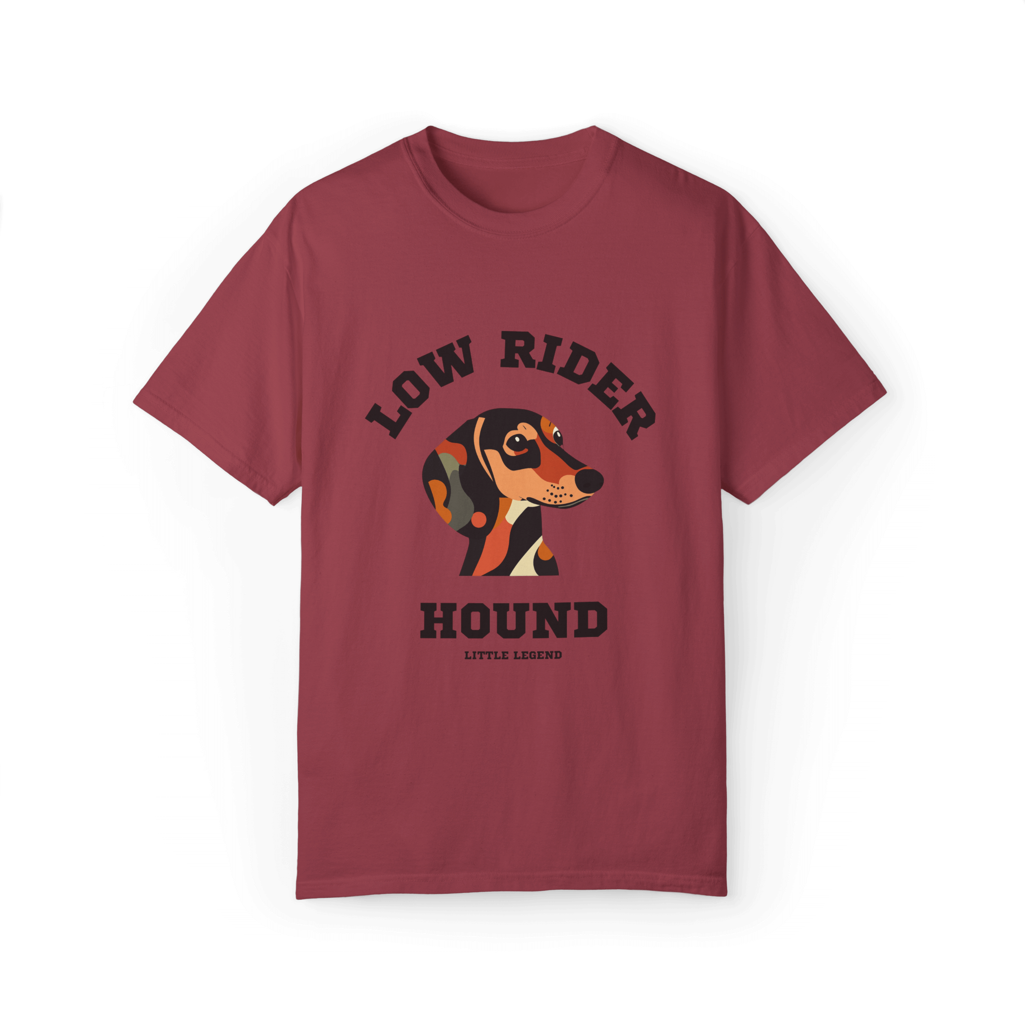 Low Rider Hound Dachshund T-shirt - Casual Style for Dog Lovers