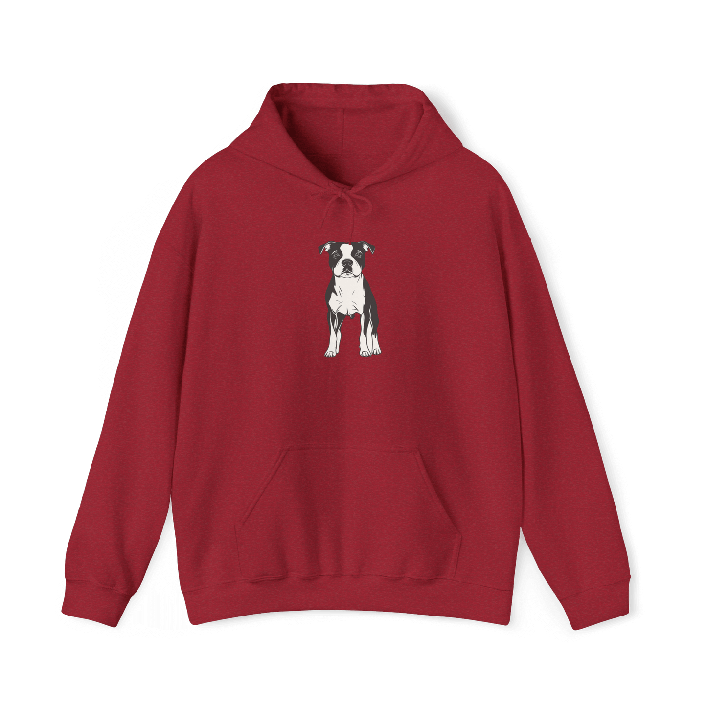 Pit Bull Hoodie - Minimalist Dog Design