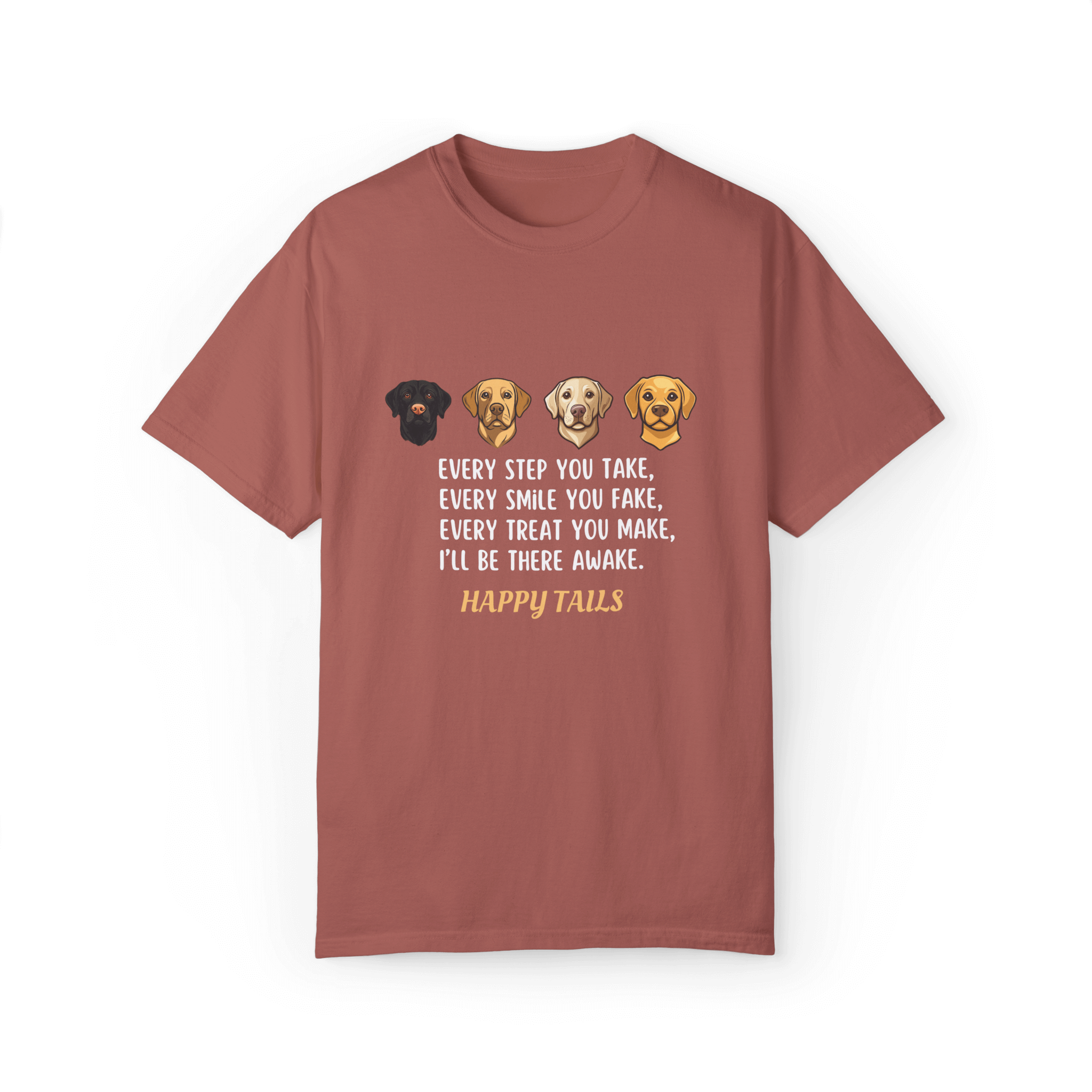 Happy Tails Labrador Tee - Express Your Love for Labs