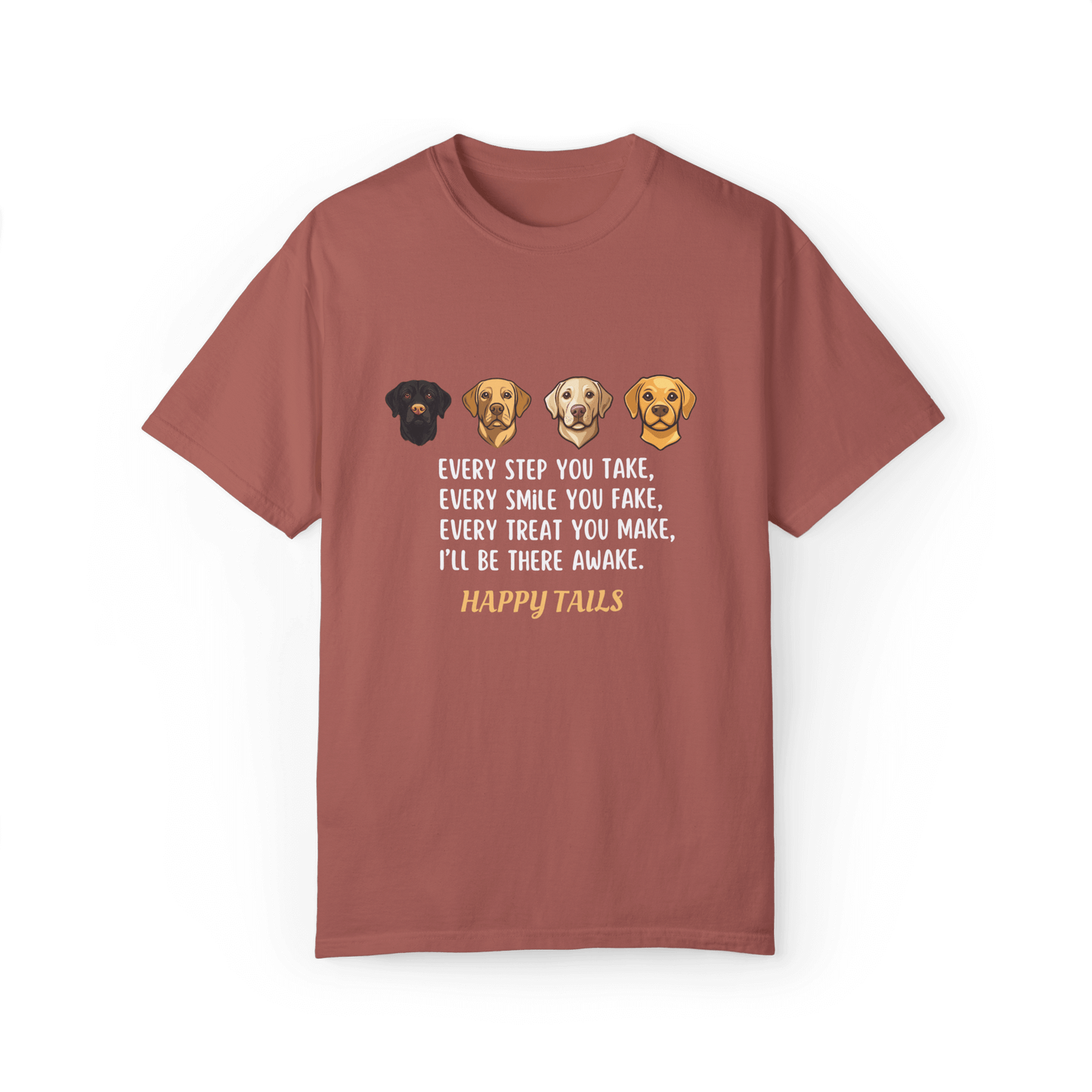 Happy Tails Labrador Tee - Express Your Love for Labs