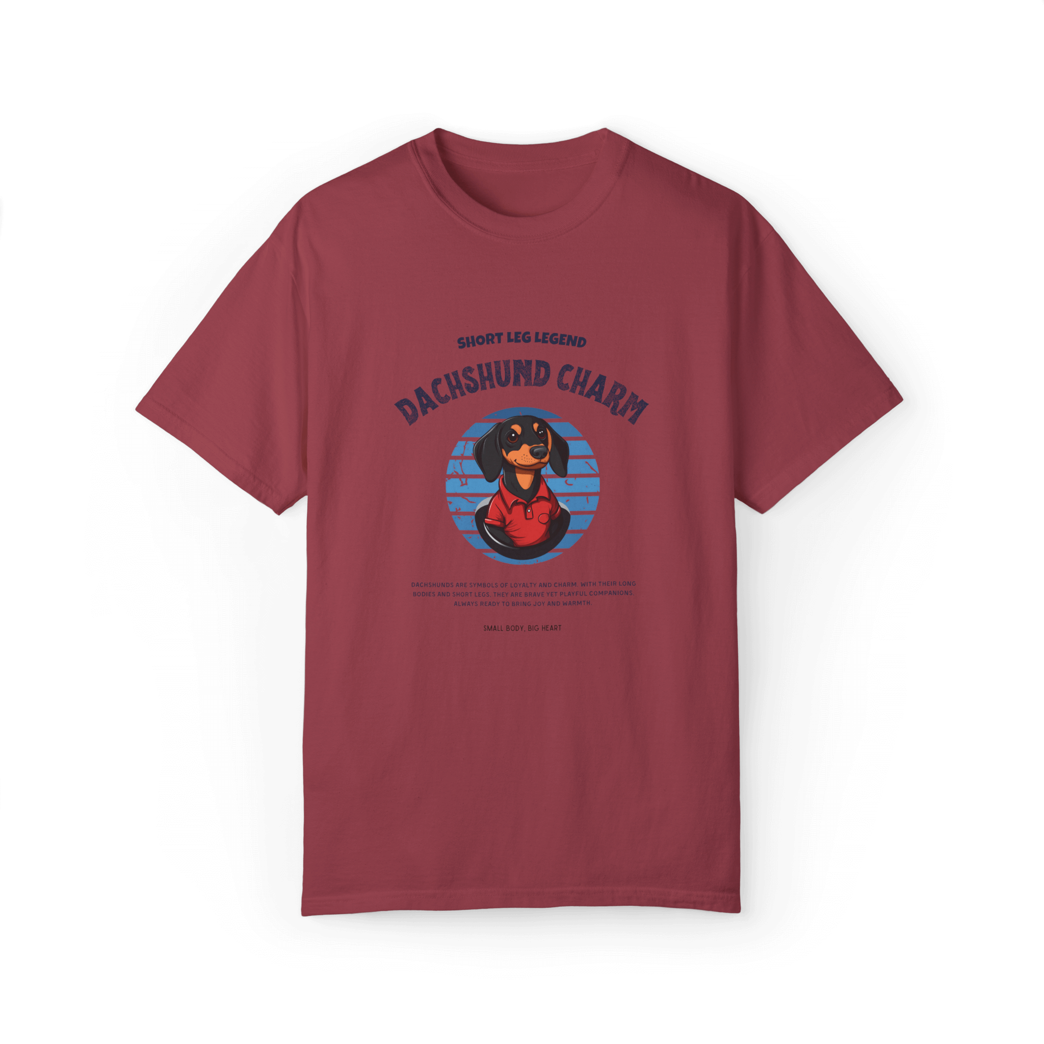 Dachshund Charm T-shirt - Effortless Style, Endless Love