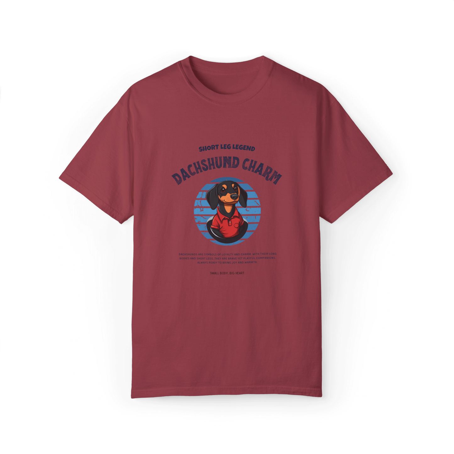 Dachshund Charm T-shirt - Effortless Style, Endless Love