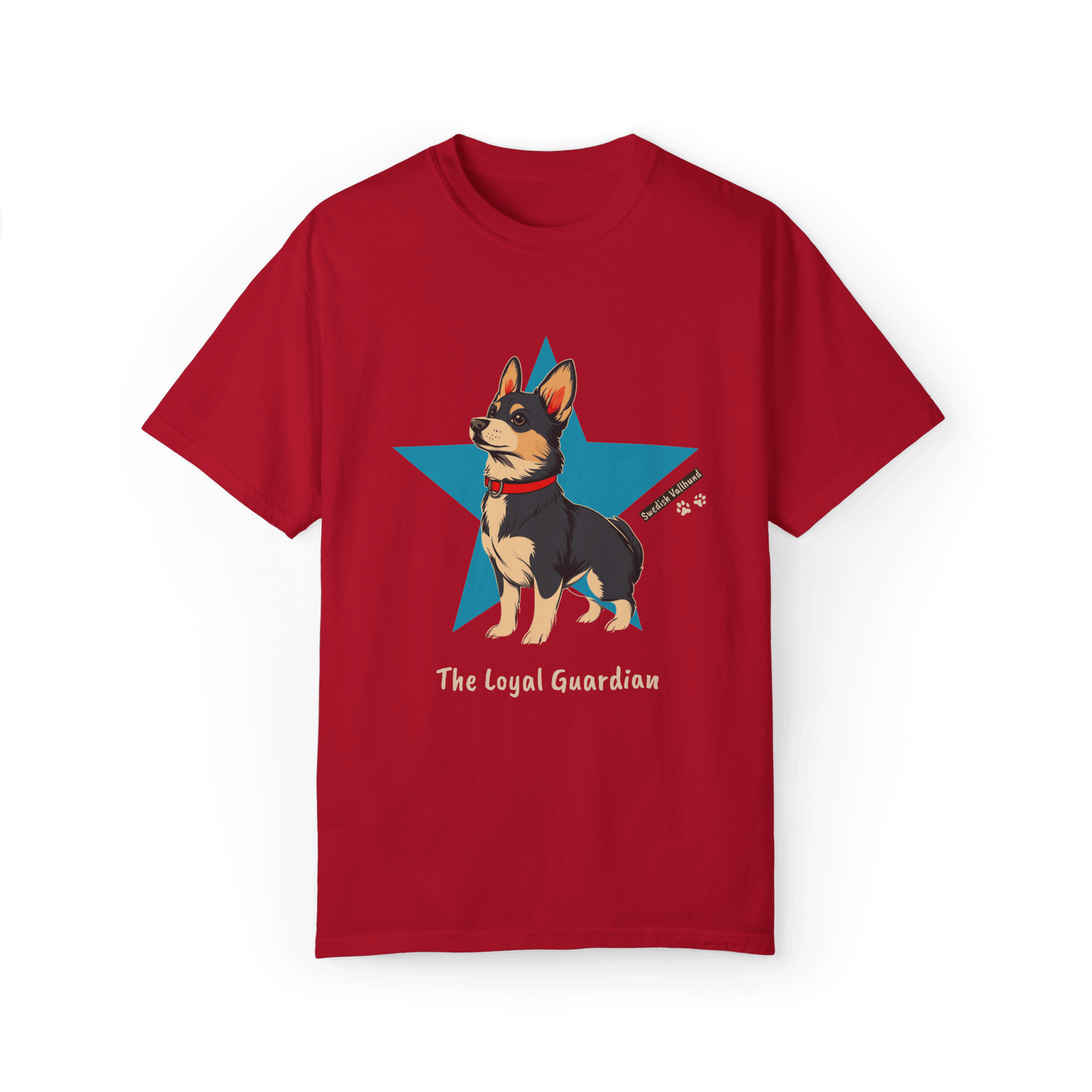 The Loyal Guardian T-shirt - Swedish Vallhund Pride