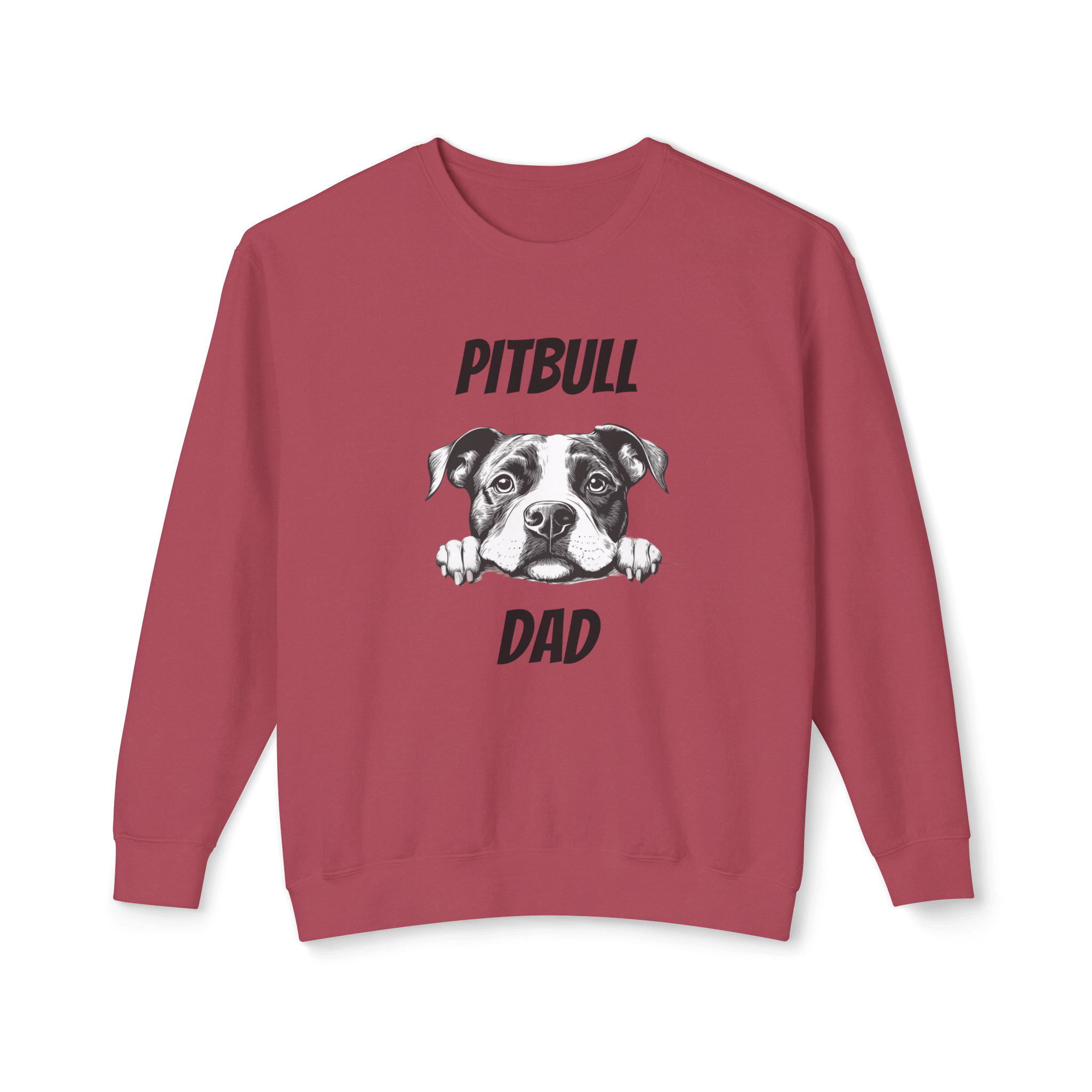 Pitbull Dad Sweatshirt - Perfect for Proud Dog Dads