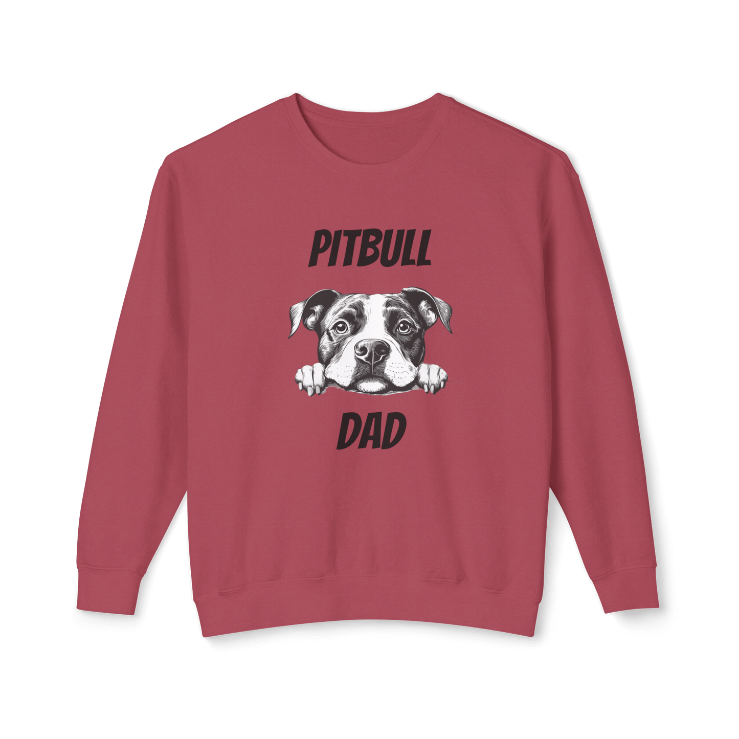 Pitbull Dad Sweatshirt - Perfect for Proud Dog Dads