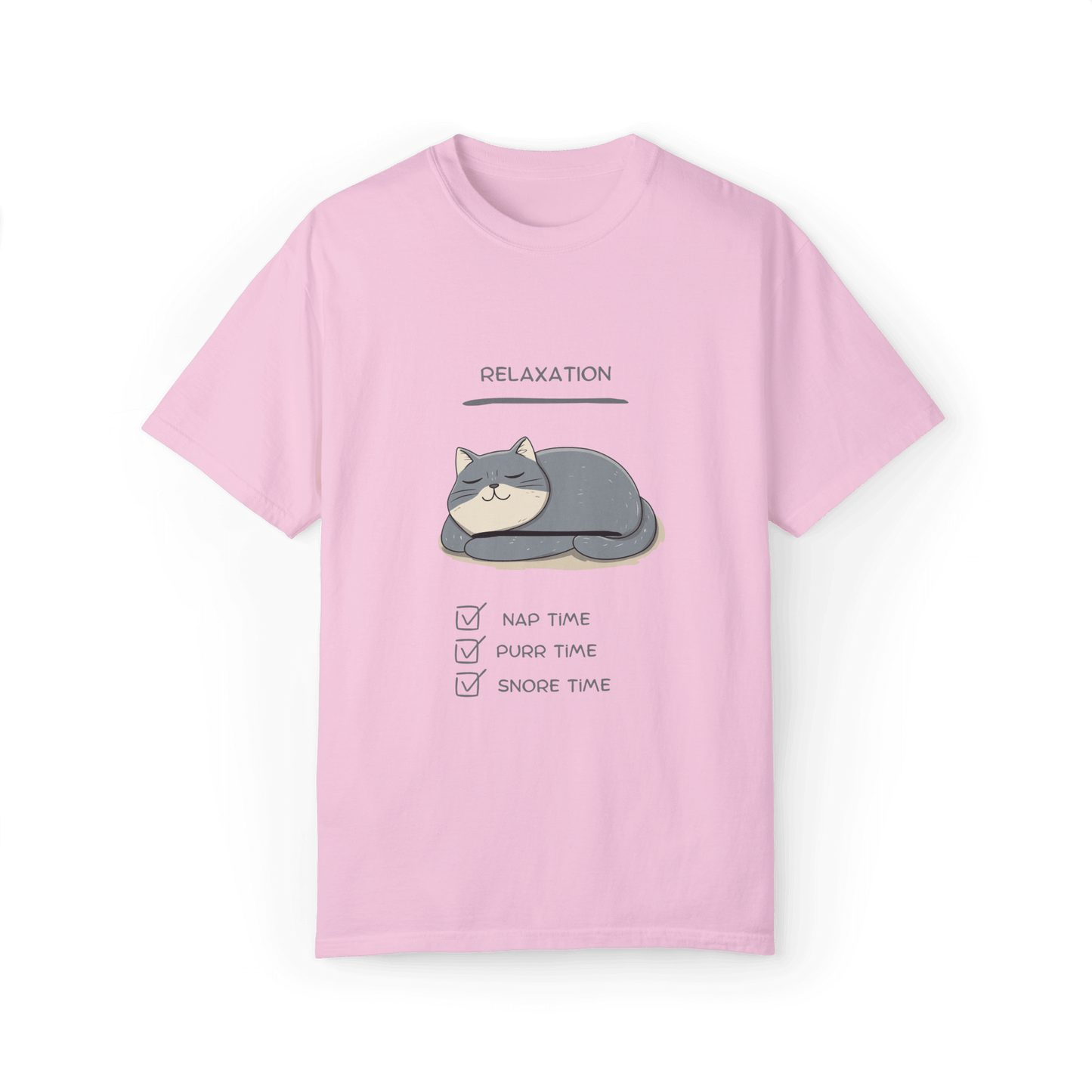 Relaxation Checklist British Shorthair T-shirt