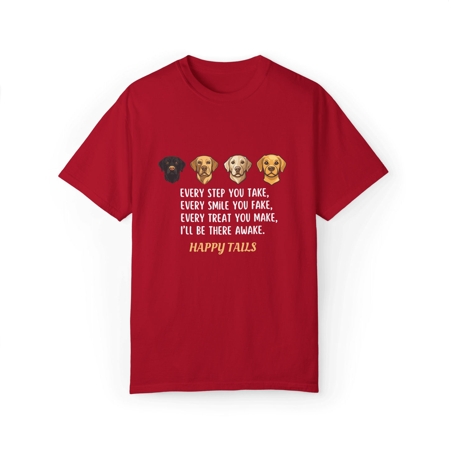 Happy Tails Labrador Tee - Express Your Love for Labs