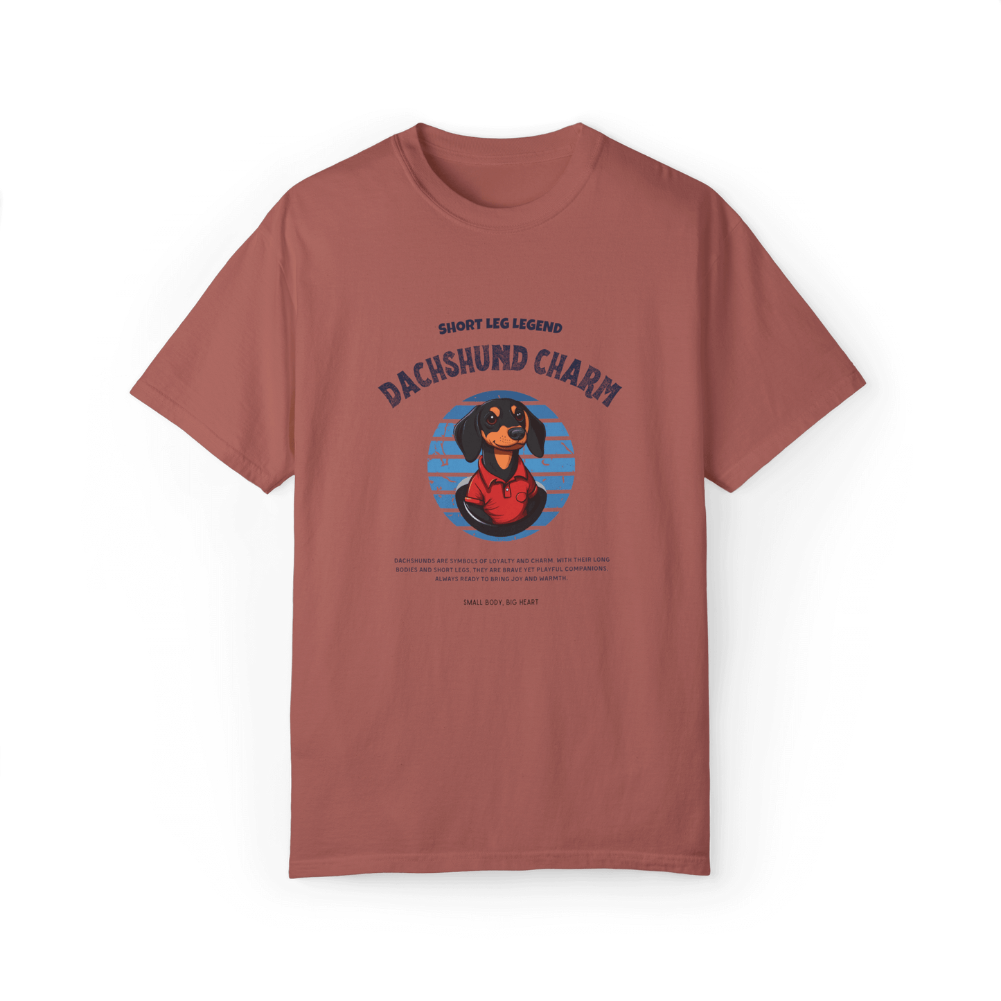 Dachshund Charm T-shirt - Effortless Style, Endless Love