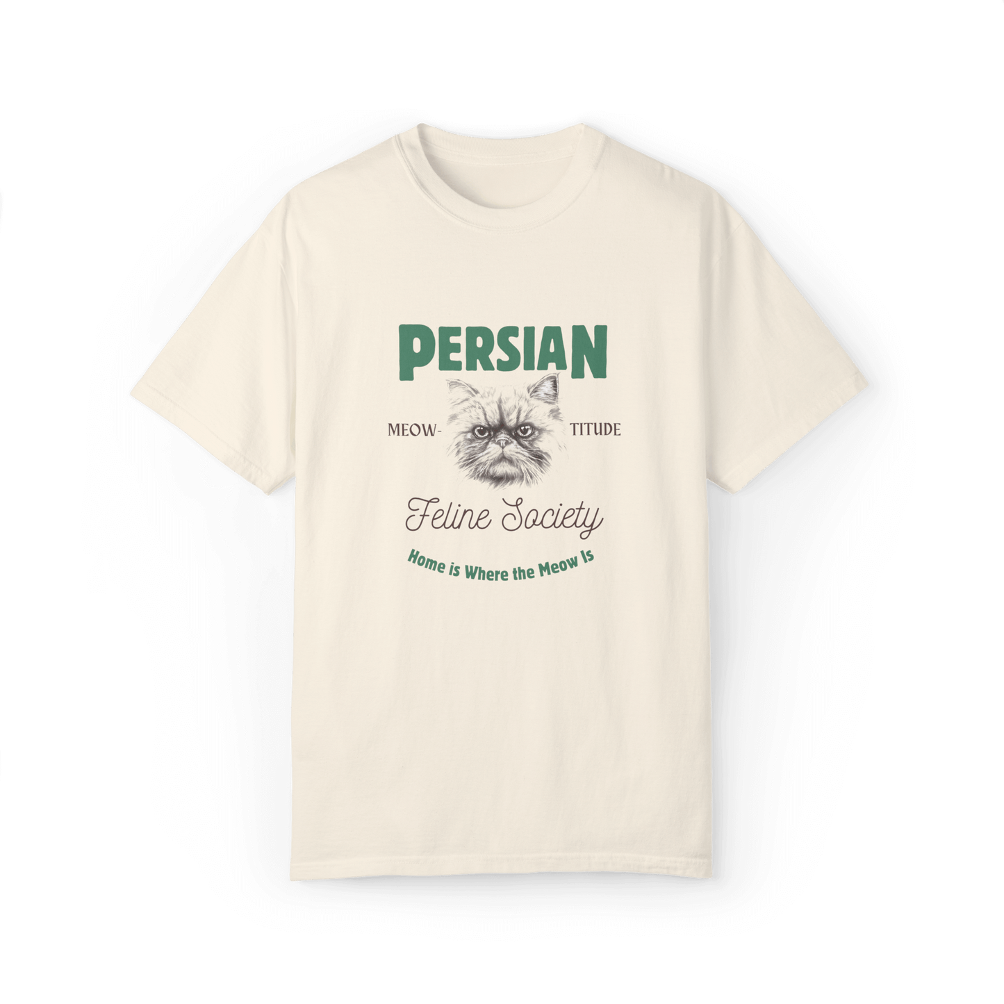 Persian Feline Society T-shirt - Meow-titude in Style