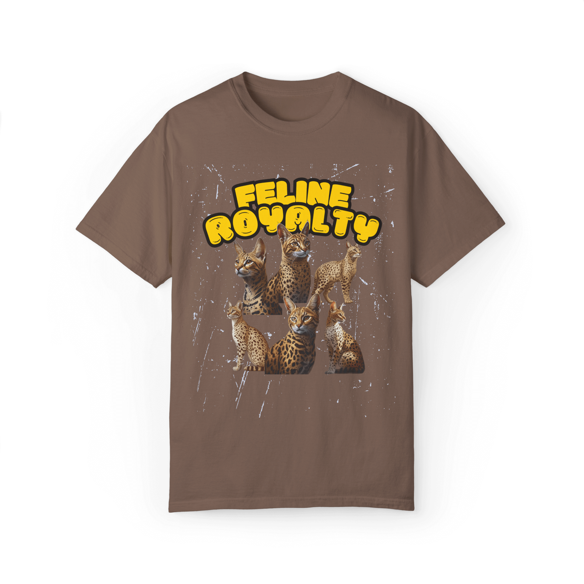 Feline Royalty Savannah Cat Tee