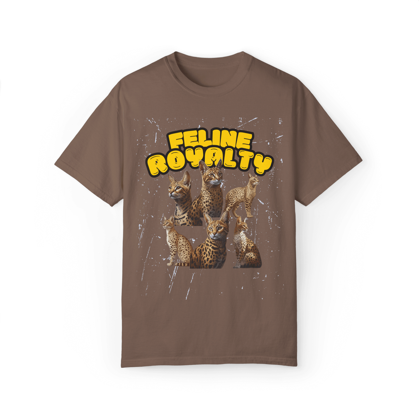 Feline Royalty Savannah Cat Tee