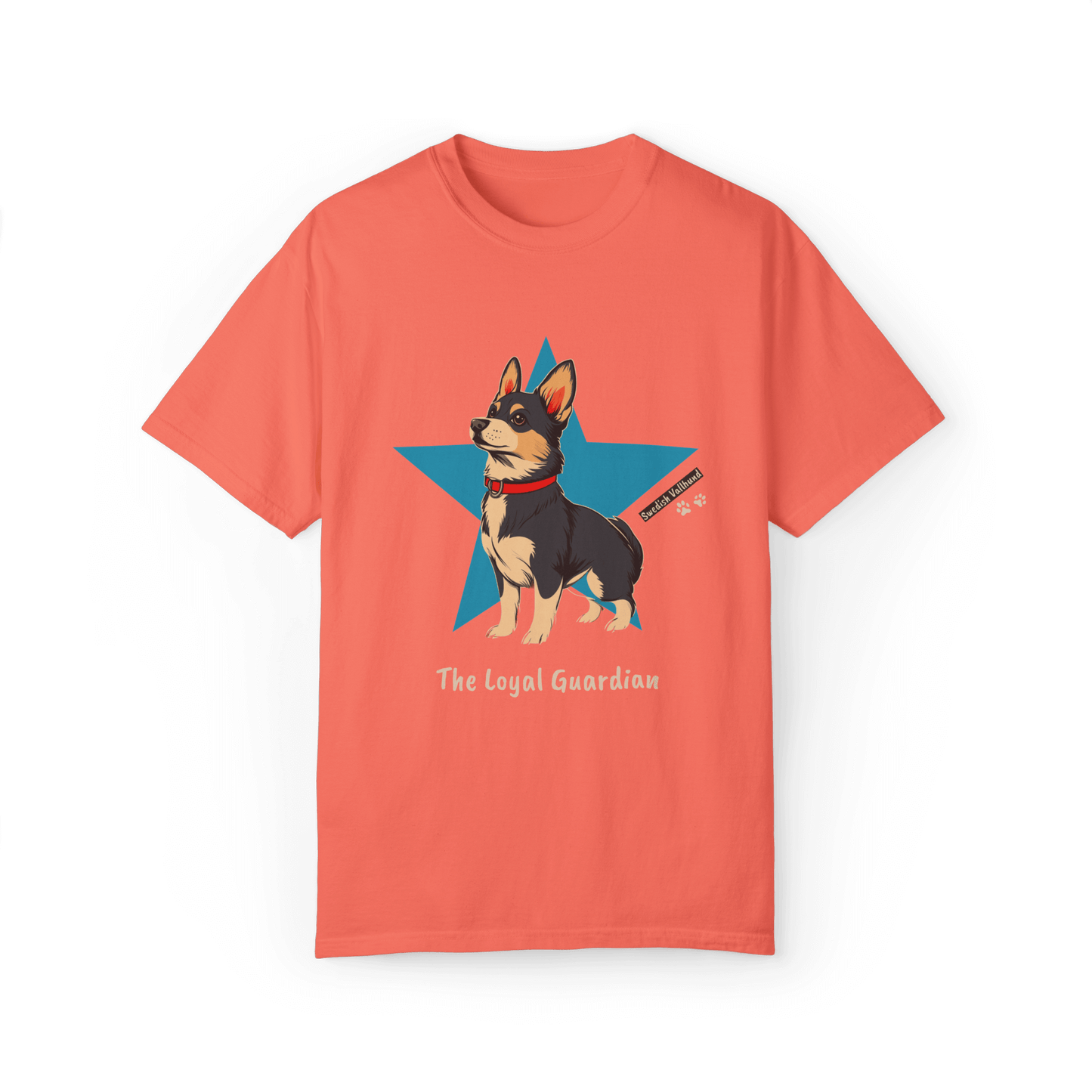 The Loyal Guardian T-shirt - Swedish Vallhund Pride