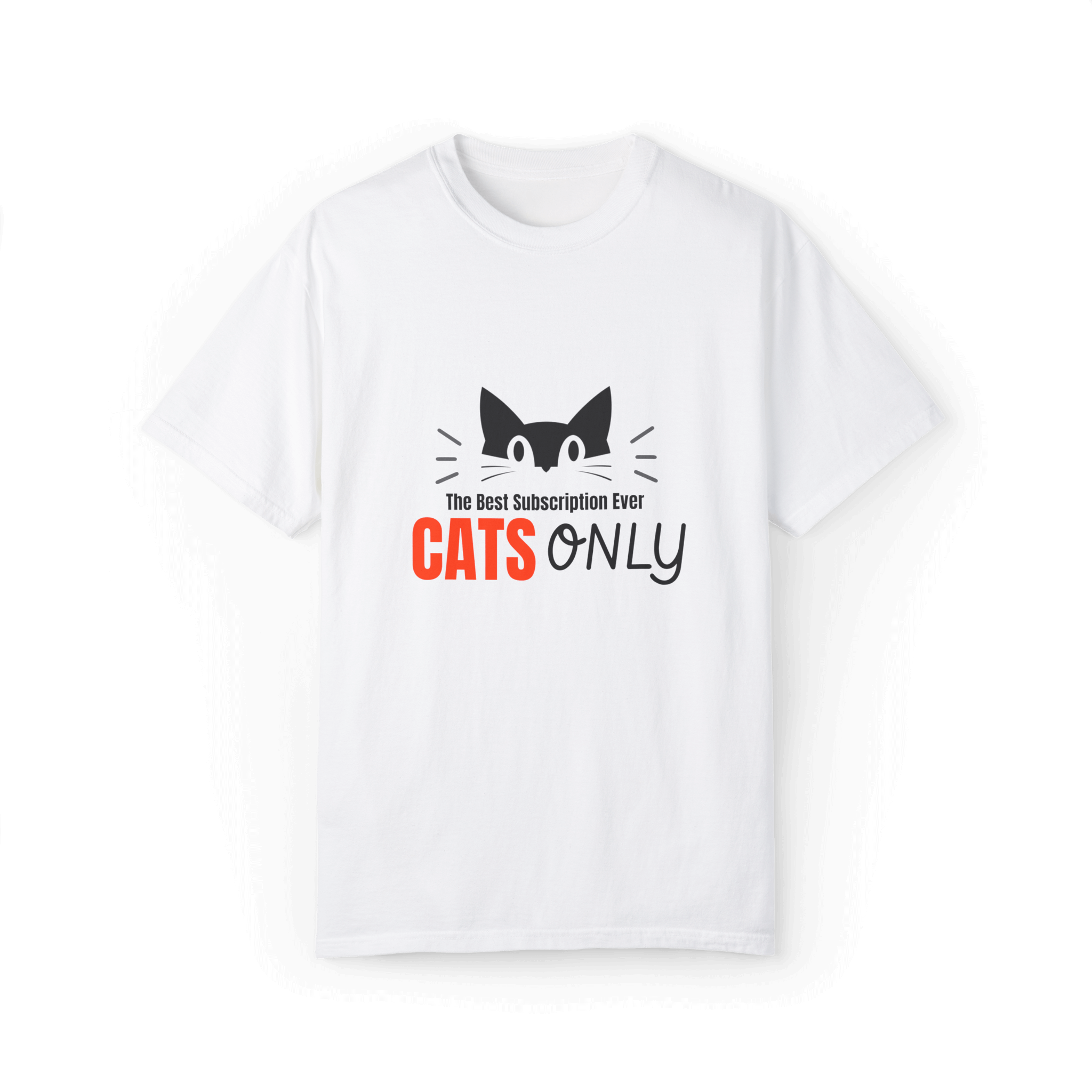 Cats Only T-shirt - Tuxedo Cat Club Edition