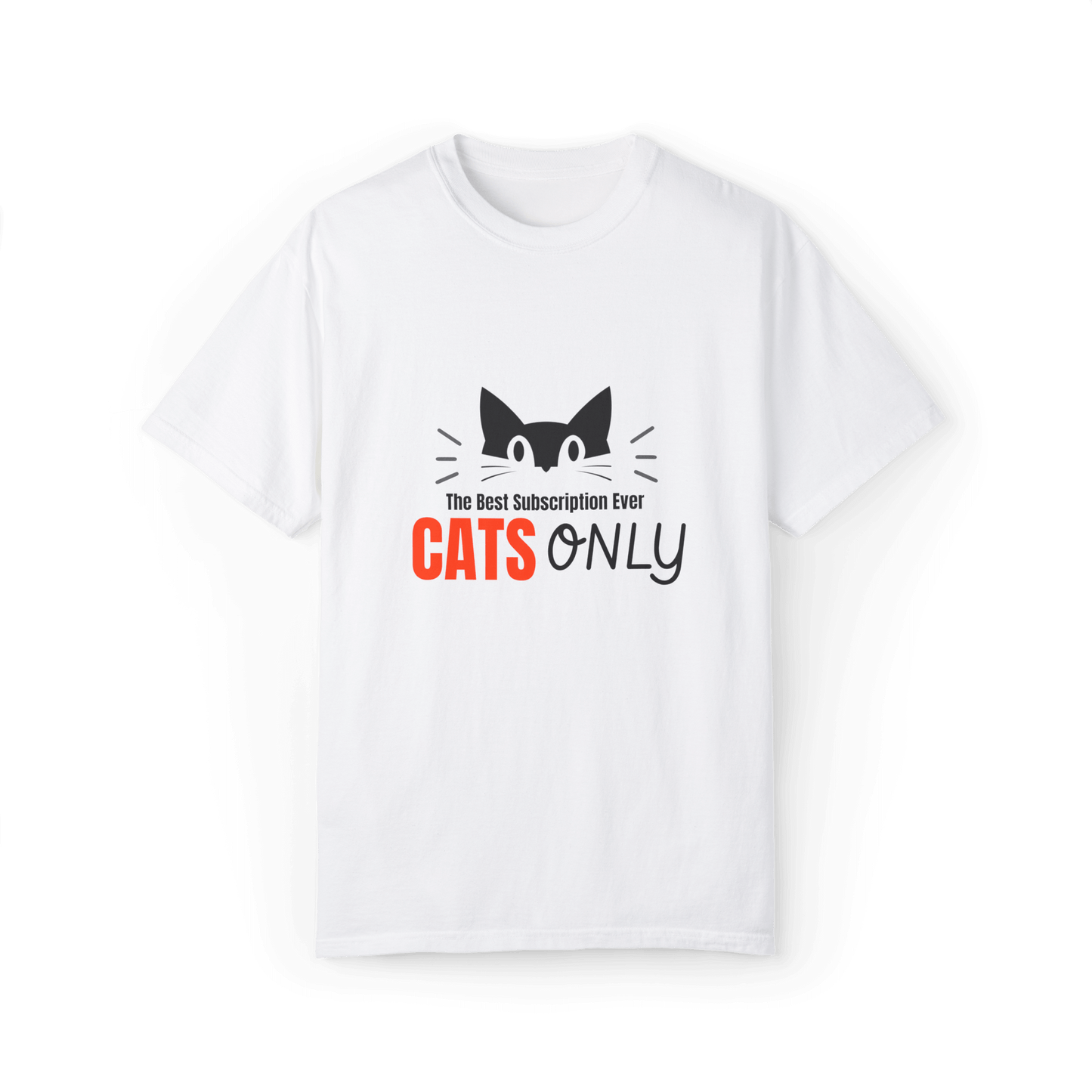 Cats Only T-shirt - Tuxedo Cat Club Edition