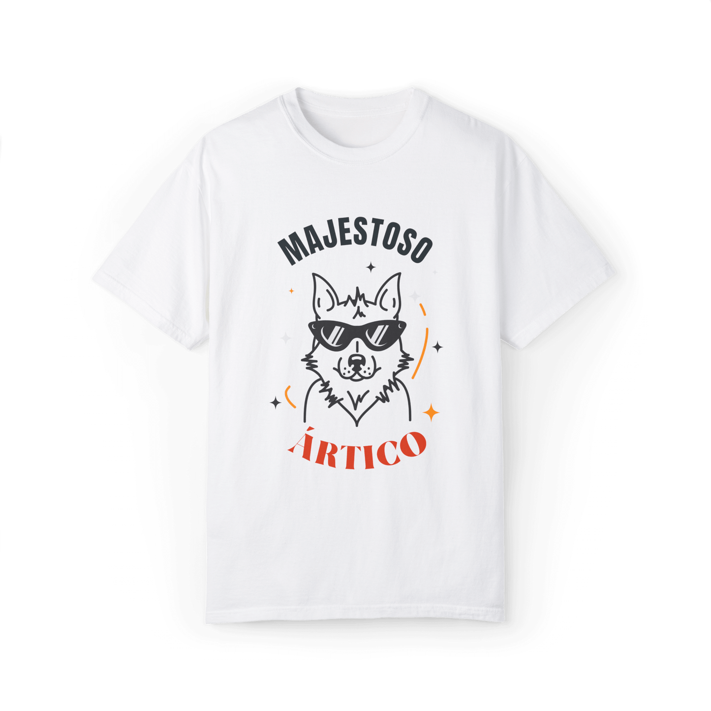 Majestoso Ártico T-shirt - Stylish Husky Design