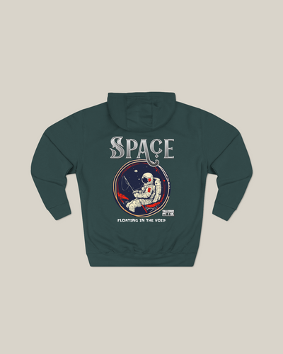 Taily “Space Club” Streetwear Graphic Hoodie – Sports Green