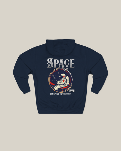 Taily “Space Club” Streetwear Graphic Hoodie – Navy