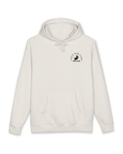 Taily Bird Club Winter Glow Hoodie – Bone