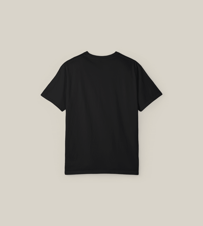Back view of Taily Summer Souvenir Tee in black, showcasing its simple design for summer style.