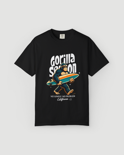 Gorilla Season Surf Tee – Black