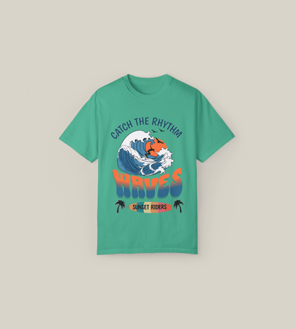 Waves Sunset Riders Tee