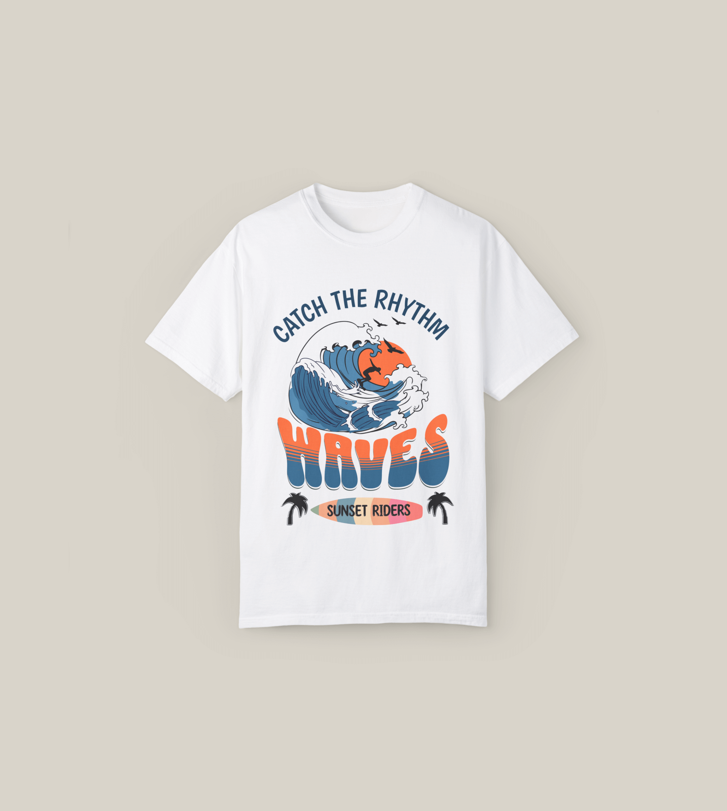 Waves Sunset Riders Tee