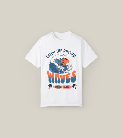 Waves Sunset Riders Tee