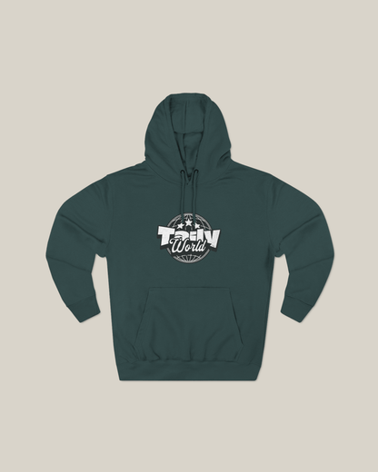 Taily World Streetwear Graphic Hoodie – Sports Green displayed on a neutral background.