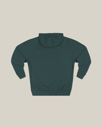 Back view of Taily World Streetwear Graphic Hoodie – Sports Green on a neutral background.