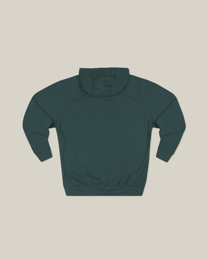 Back view of Taily World Streetwear Graphic Hoodie – Sports Green on a neutral background.