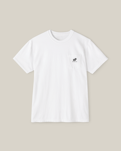 Bird Club Pocket T-Shirt White | Taily Apparel Streetwear