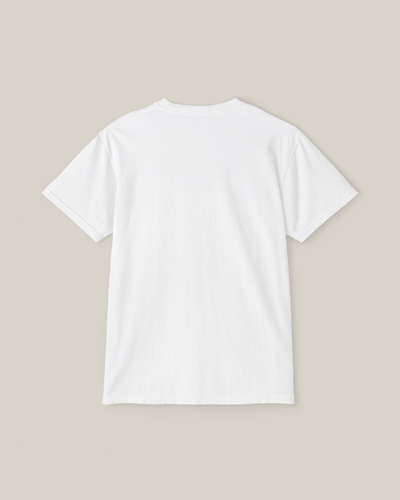 Bird Club Pocket T‑Shirt White | Taily Apparel Streetwear